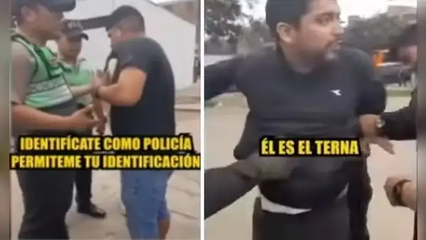Independencia: policía de civil se enfrenta a serenos tras ser captado libando licor en parque