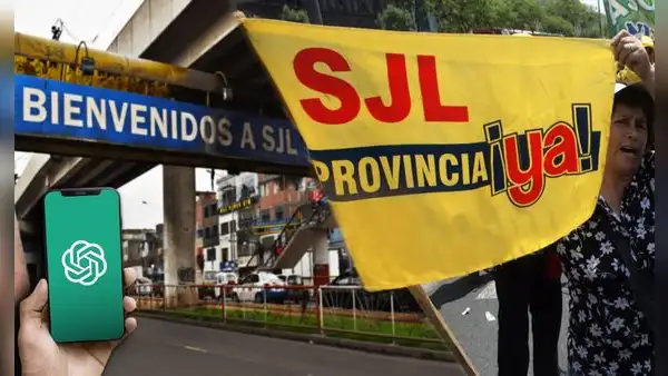 ¿San Juan de Lurigancho debería ser una provincia de Lima? Esto respondió ChatGPT