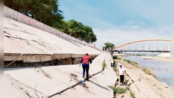 Defensas ribereñas se las lleva el río Piura