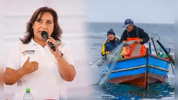 Dina Boluarte anuncia aumento a S/360 de pensión base de jubilados del sector pesquero