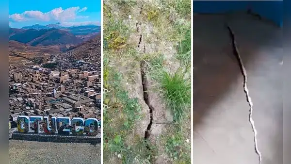 ¡Emergencia en Cajamarca! Familias abandonan viviendas tras aparición de grietas en el suelo