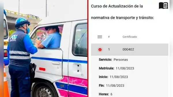 Evita multas y VERIFICA si tu certificado de normas de tránsito está REGISTRADO en el MTC