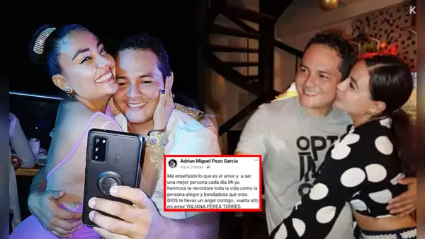 “Me enseñaste a ser una mejor persona”: novio de Yuliana Perea se despide con tierno video