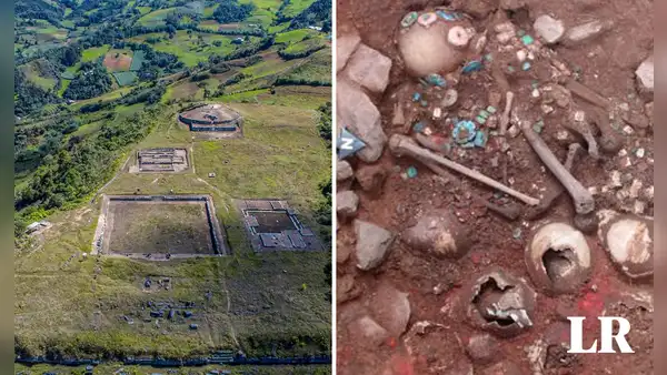 Hallan tumba de 3.000 años con restos humanos en Cajamarca: tenía 6 capas de ceniza y tierra negra