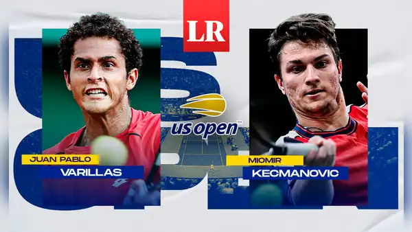 Juan Pablo Varillas vs. Kecmanovic EN VIVO: hora, canal y ver transmisión del US Open 2023
