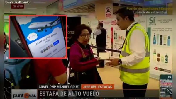 Casi 80 ciudadanos fueron estafados con pasajes de avión falsos adquiridos en Facebook y WhatsApp