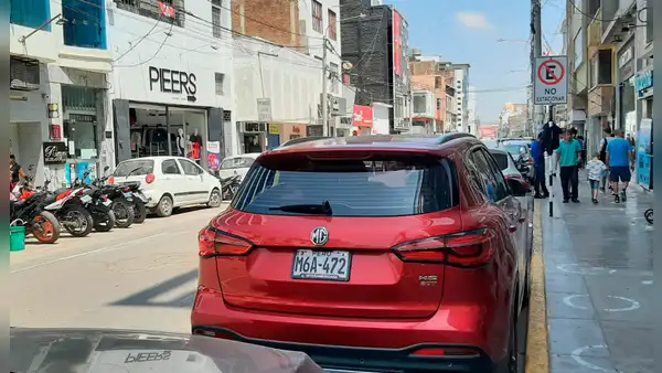 Zonas rígidas siguen usadas como estacionamientos públicos de Chiclayo