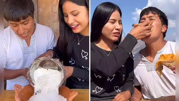 Waldir Maqque hace pizza junto a una joven y usuarios especulan: “Te reto a pedirle matrimonio”