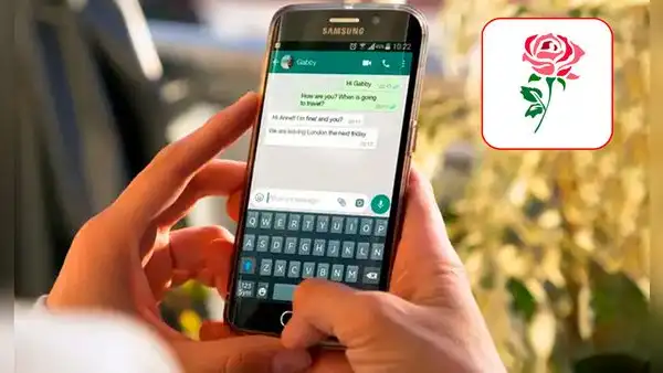 ¿Cómo cambiar el ícono clásico de WhatsApp por una rosa en el Día de Santa Rosa de Lima?