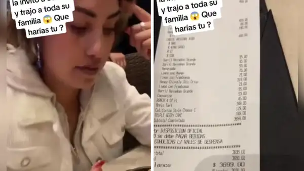 Joven invita a comer a su enamorada, pero la cena termina en discusión: “Llevó a toda su familia”