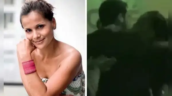 Mónica Sánchez se muestra muy enamorada con el cantante argentino Daniel Sacro