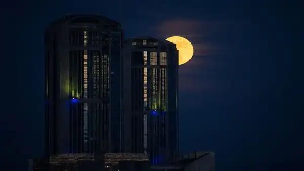 Luna azul 2023 en imágenes: así se observó la 'Superluna' en Venezuela