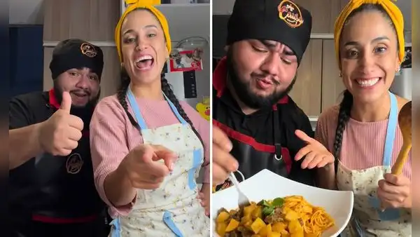 Nelly Rossinelli y 'Gordichef' sorprenden juntos con receta y usuarios reaccionan: “El cuarto jurado”