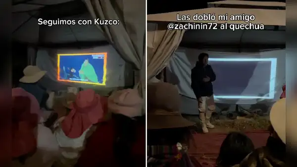 Joven hace doblajes de películas en quechua para proyectarlas en comunidad de Cusco: “Qué hermoso”