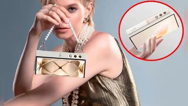 IFA 2023: lanzan el Honor V Purse, un celular con pantalla plegable que puede volverse un bolso