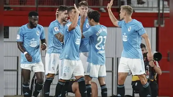 ¡Victoria agónica de visita! Celta de Vigo derrotó 3-2 al Almería por LaLiga EA Sports de España