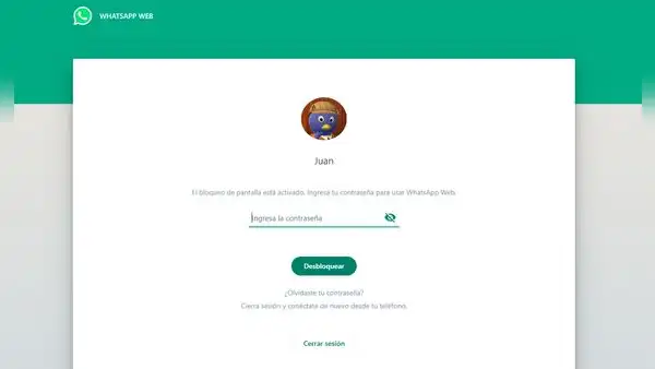 WhatsApp Web: conoce cómo ponerle clave a tu cuenta para que nadie vea tus chats