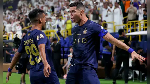Con un golazo de Cristiano Ronaldo, Al Nassr goleó 5-1 a Al Hazem por la Liga Saudí