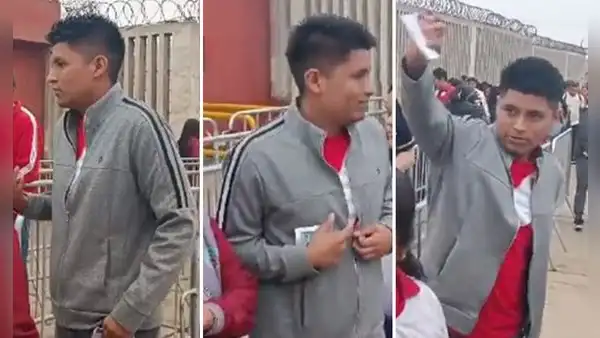 Hincha con camiseta de Perú es impedido de ingresar al Monumental para la final femenina