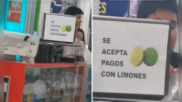 Negocio acepta limones como medio de pago: “El limón es la nueva moneda del Perú”
