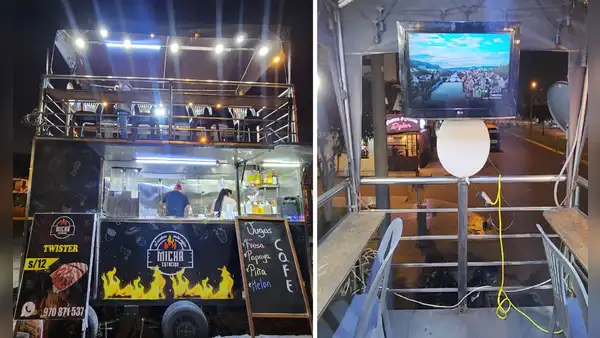 ¿Carrito sanguchero de 2 pisos? Así es el insólito emprendimiento que causa furor en el Callao