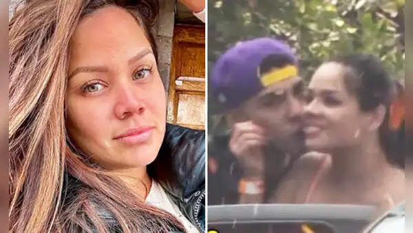 Andrea San Martín fue captada con integrante del staff de 'EEG' tras concierto de Anuel