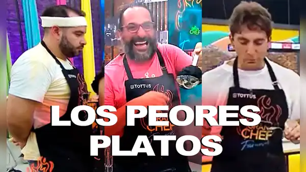Se revela el ranking de los 5 peores platos de ‘El gran chef’, ¿quién está en primer lugar?