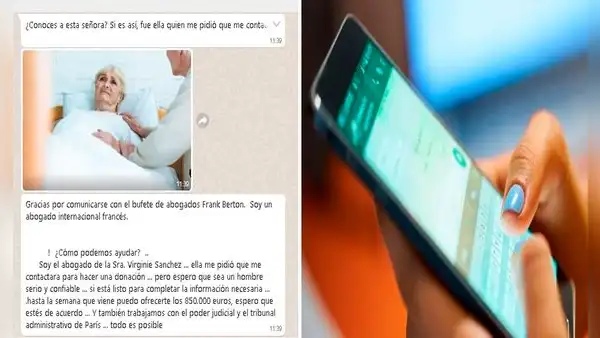 WhatsApp posee un nuevo método de estafa: te hacen creer que estás recibiendo una donación