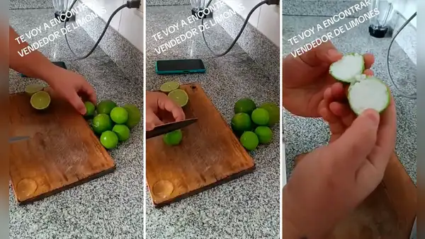 Joven compra limones y lo estafan al darle tecnopor forrado con cáscara: “Te voy a encontrar, vendedor”