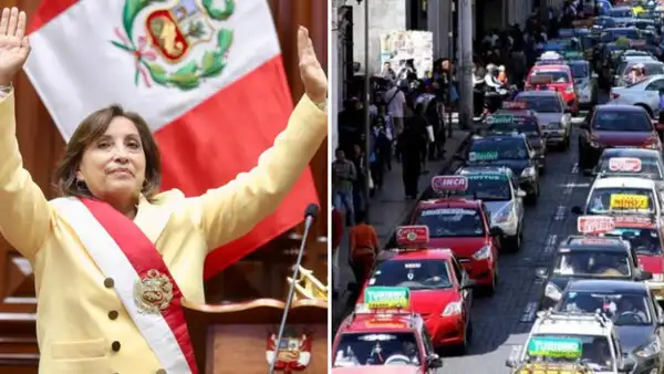 Taxistas anuncian protestas contra Boluarte para exigir solución ante escasez de GLP en Arequipa