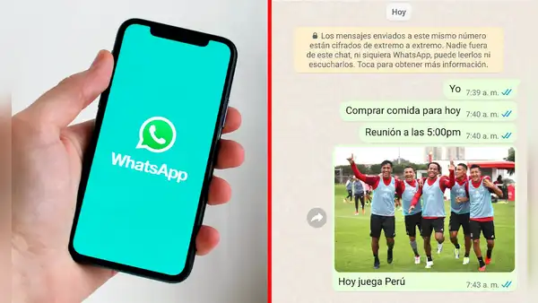WhatsApp estrena nueva función para que te escribas a ti mismo y guardes datos importantes