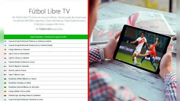 ¿Usas Fútbol libre para ver partidos EN VIVO y gratis? Los peligros de la página