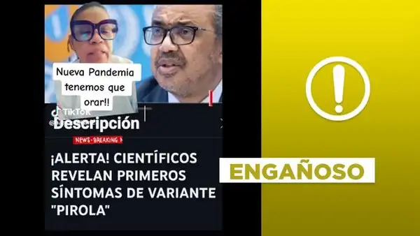 La variante pirola no genera síntomas específicos de la COVID-19 ni es una bacteria