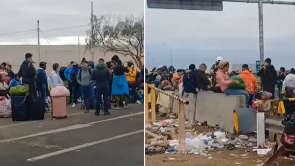 Tacna: Policía controla ingreso a más de 100 ciudadanos extranjeros en frontera con Chile