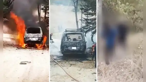 Cajamarca: bebé muere tras explosión de pirotécnicos en el interior de combi