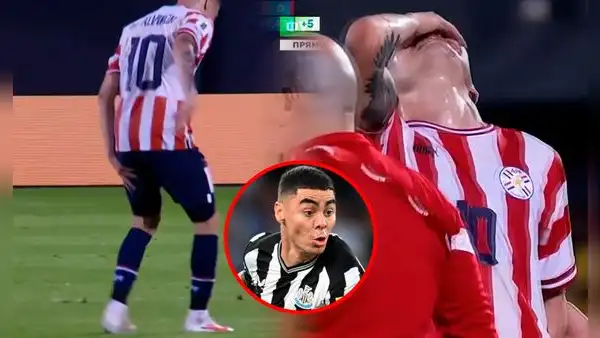 Miguel Almirón salió lesionado ante Perú, ¿llegará al Venezuela vs. Paraguay?