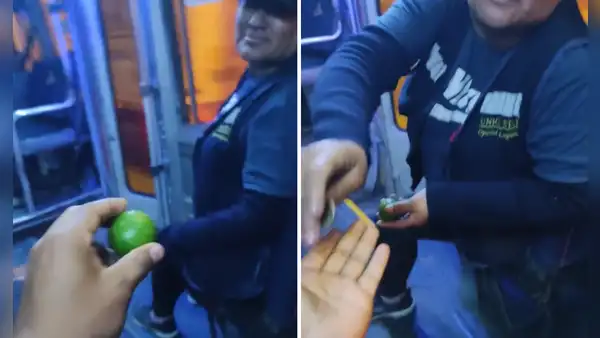 ¡Solo pasa en Perú! Pasajero paga con limón y recibe de vuelto S/ 0.50: “Le pagaste de más”
