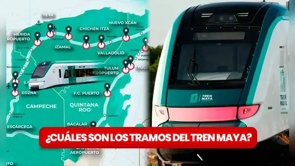 Tren Maya: ¿cuáles serán los tramos que ofrecerá para los mexicanos?