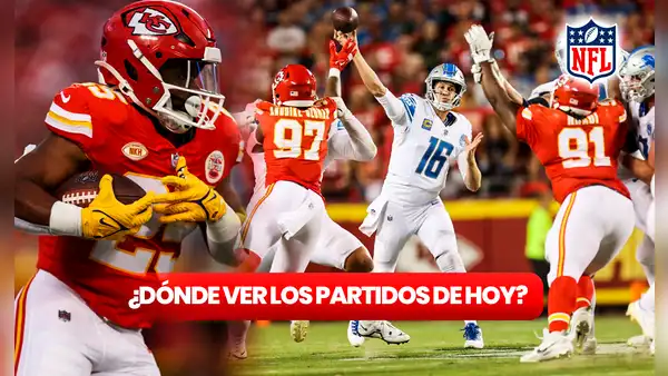 ¿Dónde ver los partidos de la NFL HOY EN VIVO en México? Horarios de la week 1 y canales de TV para seguirlos
