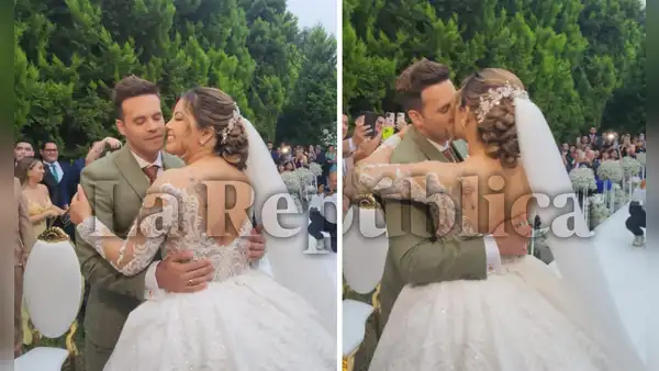 Estrella Torres y su romántico mensaje a Kevin Salas en su boda: "Yo te elijo como mi esposo"