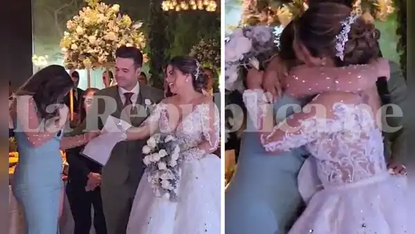 Lesly Águila se quiebra tras dedicarle palabras a Estrella Torres en su boda: "Te amo, hermana"