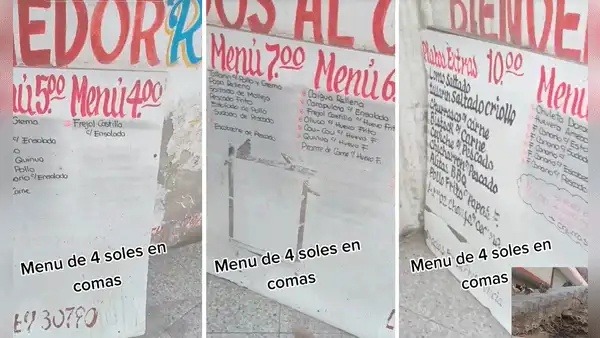 Restaurante en Comas impacta por gran variedad de precios de menús: “Hay hasta para magnates”