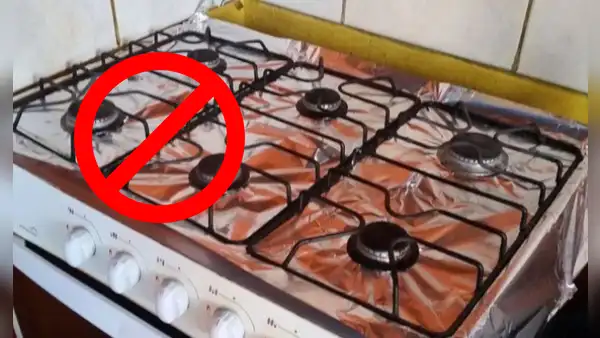 ¿Por qué NUNCA debes usar papel aluminio para cubrir la COCINA o estufa? Esta es la razón