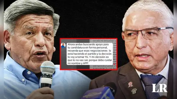 César Acuña a su hermano Héctor por Mesa Directiva: "Tú no vas porque debo cuidar mi nombre y APP"