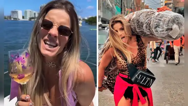 Alejandra Baigorria orgullosa de sus costosos viajes: “17 años cargando costales en Gamarra”