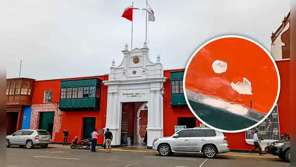 Balacera en plaza de Armas de Trujillo dejó un herido y daños materiales en el GORE La Libertad