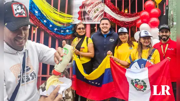 Venezolanos y peruanos celebran del Día de la Arepa regalando más de 2.000 unidades