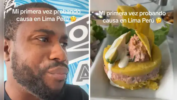 Extranjero en Perú come causa de atún por primera vez y su reacción se vuelve viral: “No soy un fan, sorry”