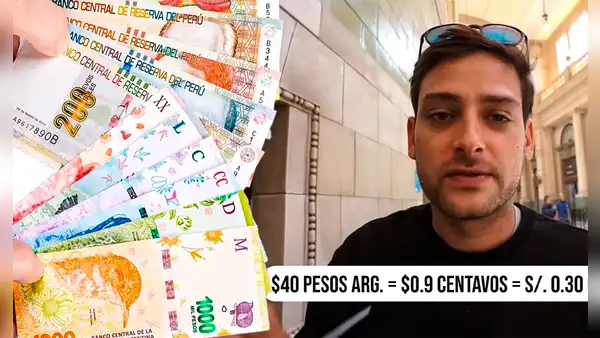 Peruanos muestran lo que pueden comprar con S/100 en Argentina y sorprenden: "Una vida de lujos"