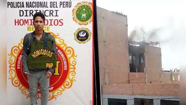 Joven asesina a su padrastro y provoca incendio para aparentar accidente en SMP